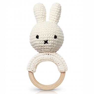 HOCHET EN CROCHET MIFFY BLANC