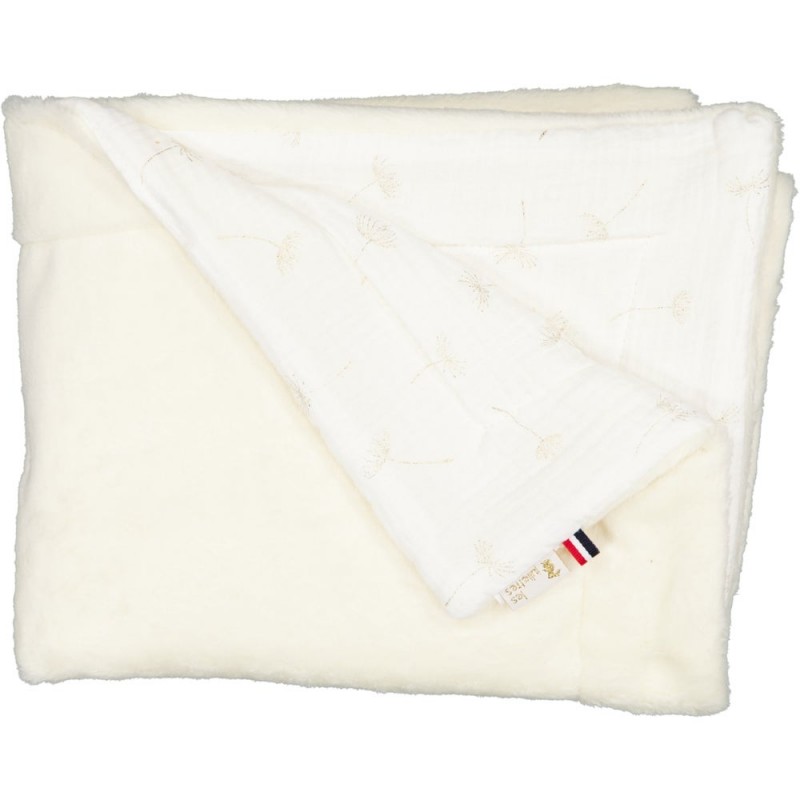 Couverture Bebe Double Gaze Et Polaire Bloom