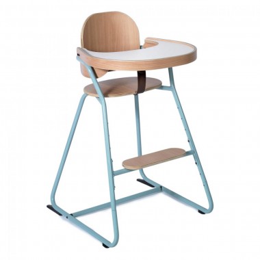 Chaise haute Tibu BLEU avec...