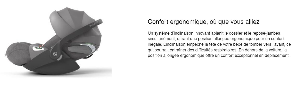 Cybex Siège Auto Cloud T i-Size Groupe 0+ - Sepia Black - Siège auto et  coque Cybex sur L'Armoire de Bébé